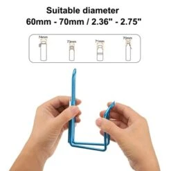 Unique Bargains Aluminum Universal Bicycle Water Bottle Cages 5.7" 2 Pcs With Screws And Wrenches -Outdoor Sports Series GUEST 6471d696 c301 495f bd39 8be43b521dd8