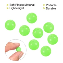 Unique Bargains Luminous Fishing Beads, Soft Plastic Glow Fishing Bait Eggs Rig Bead Tackle Tool -Outdoor Sports Series GUEST 64d0f62d a747 4749 a61d ec61d32da6b1