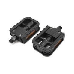 Unique Bargains Aluminum Alloy Mountain Bicycle Non-slip Folding Platform Pedals Pair Bike Pedals Black 1 Pair -Outdoor Sports Series GUEST 652e52d3 6000 4dcd 8ca5 47360d33cd8e