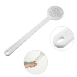 Unique Bargains Multiple Trigger Points Neck Shoulder Muscle Pain Ease PP TPE Handheld Bath Massager White 1 Pcs -Outdoor Sports Series GUEST 65f77180 65ef 42b6 8709 f92bd9263cfc