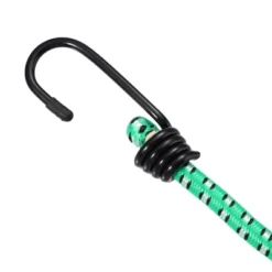 Unique Bargains Bike Elastic Tie Down Straps Hooks Moving Load Securing Cord Straps Green 12 Pcs -Outdoor Sports Series GUEST 663f690e 9989 4308 961f 4013e57d6149