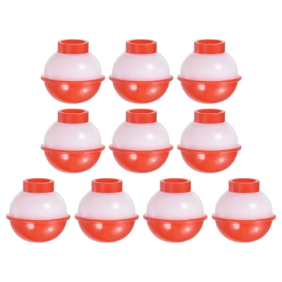 Unique Bargains Hard ABS Push Button Round Fishing Float 50 Pcs 6 Unique Bargains Hard ABS Push Button Round Fishing Float 50 Pcs - Image 6