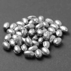 Unique Bargains Oval Shape Saltwater Freshwater Fishing Lead Egg Sinkers 0.4" X 0.2" 50 Pcs -Outdoor Sports Series GUEST 6676b6ea 8ea0 42e6 95f5 59d5a2a8056f