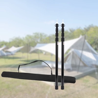 Unique Bargains Adjustable Camping Tarp Poles With Four Adjustable Length 1 Unique Bargains Adjustable Camping Tarp Poles With Four Adjustable Length