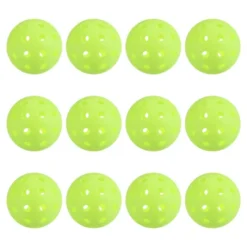 Unique Bargains 40 Holes Outdoor Pickleball Balls For Amateurs Sport 12 Pcs -Outdoor Sports Series GUEST 669359f1 6907 4c8b 9645 40ff87bf4ead