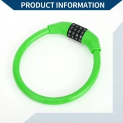 Unique Bargains Bicycle Lock Ring Anti-Theft Bike Lock Resettable 4 Digit Mini Ring Lock Green -Outdoor Sports Series GUEST 68b184e0 1249 431e bb6c da0d45c83e98