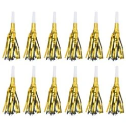 Unique Bargains Fringed Party Blower Sparkle Fringed Noise Makers 12 Pcs -Outdoor Sports Series GUEST 6988f3e0 d2a5 4b3c a59e d7f0580f9813