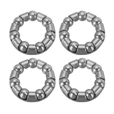 Unique Bargains Stainless Steel Repair Accessories Bike Ball Crank Bearings 4 Pcs 6 Unique Bargains Stainless Steel Repair Accessories Bike Ball Crank Bearings 4 Pcs - Image 6