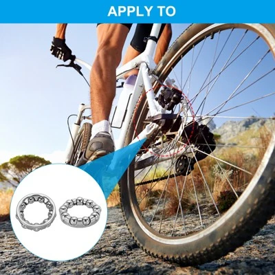 Unique Bargains Stainless Steel Repair Accessories Bike Ball Crank Bearings 4 Pcs 4 Unique Bargains Stainless Steel Repair Accessories Bike Ball Crank Bearings 4 Pcs - Image 4