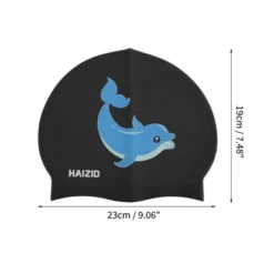 Unique Bargains Kid's Silicone Cartoon Dolphin Swim Cap 1 Pc -Outdoor Sports Series GUEST 6b1fc319 577e 4a77 925b 8a5bfea724dd