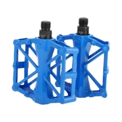 Unique Bargains Cycling Bike Pedal 9/16" Spindle Aluminum Alloy Road Mountain BMX MTB Bike Blue -Outdoor Sports Series GUEST 6ba0a342 fa24 4519 83fa ca9e33b65a65