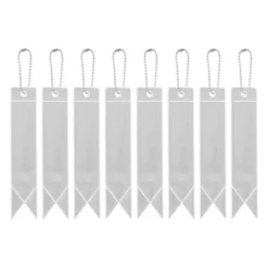 Unique Bargains Personal Reflectors Gear Safety Cycling Running Keychain 5.9 X 1.2 Inch 8 Pcs -Outdoor Sports Series GUEST 6ca48c43 21af 4ef4 b4d7 97d8891e1dbc