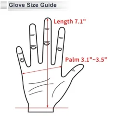 Unique Bargains Motorcycle Full Finger Gloves Outdoor 1 Pair -Outdoor Sports Series GUEST 6d6a4306 bcad 42d4 bb10 ffaf7bcad927