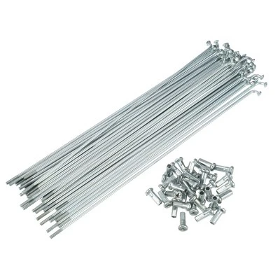 Unique Bargains 14G J Bend Bicycle Steel Spokes 36 Pcs 5 Unique Bargains 14G J Bend Bicycle Steel Spokes 36 Pcs - Image 5