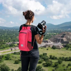 Unique Bargains Durable Polyester Material Water-Resistant Lightweight Portable Backpack -Outdoor Sports Series GUEST 6f6f6fb1 78ce 44fb be4d 93618a67fa9e