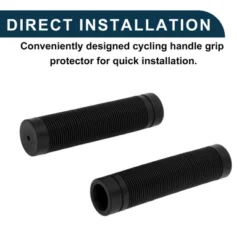 Unique Bargains Bike Handlebar Grips Covers 4.92" Black 1 Pair -Outdoor Sports Series GUEST 70090170 0a9e 4fe8 b1aa c9570409ddbd