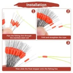 Unique Bargains Silicone High Wear Resistance Elasticity Weather Resistance Fishing Bobber Stops 200 Pcs -Outdoor Sports Series GUEST 719e7c5d c717 4d2c b943 4befd08e0676