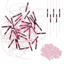 Unique Bargains Nylon High Tensile Strength Wear Resistance Slip Bobber Stops 100 Pcs -Outdoor Sports Series GUEST 71d8a681 f6d6 4d53 b244 b979acef1012