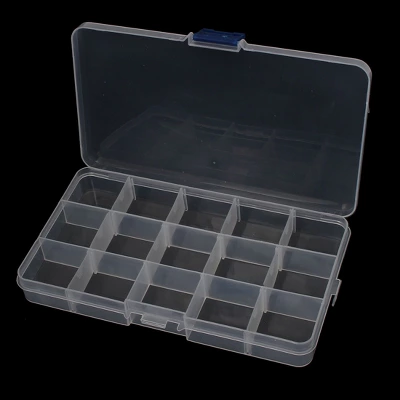 Unique Bargains Plastic Fishing Bait Storage Angling Tackle Box Container Clear 5 PCS 4 Unique Bargains Plastic Fishing Bait Storage Angling Tackle Box Container Clear 5 PCS - Image 4