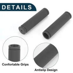 Unique Bargains Bike Handlebar Grips Covers 4.92" Gray 1 Pair -Outdoor Sports Series GUEST 73bac9ab 96a4 4a15 afb3 c049c9300724