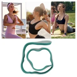 Unique Bargains Durable Yoga Stretch Band 35.43"x1.57" 1 Pc