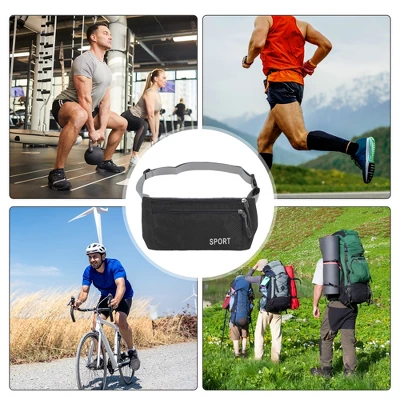 Unique Bargains Breathable Diamond Running Belt 1 Pc 5 Unique Bargains Breathable Diamond Running Belt 1 Pc - Image 5