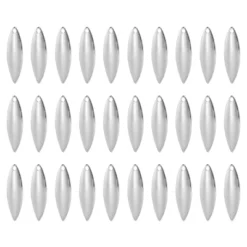 Unique Bargains Bright Finish DIY Willowleaf Bait Making Fishing Lure Blades 30 Pcs -Outdoor Sports Series GUEST 74bb08c2 a199 40f4 8557 d0946d893318