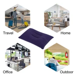 Unique Bargains Neck Support For Hiking Travel Ultralight Flocked Inflatable Camping Pillows 2 Pcs 13.6" X 8.7" 8 Unique Bargains Neck Support For Hiking Travel Ultralight Flocked Inflatable Camping Pillows 2 Pcs 13.6" X 8.7" -Outdoor Sports Series GUEST 74c1de5c 6be5 4725 83f6 83961c7c9741