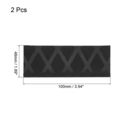 Unique Bargains Sweat Absorbing Soft Table Tennis Racket Grip Tape 2 Pcs