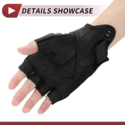Unique Bargains Motorcycle Half Finger Gloves Black 1 Pair 8 Unique Bargains Motorcycle Half Finger Gloves Black 1 Pair -Outdoor Sports Series GUEST 756d91bc 7c36 4a98 8d25 4d1ae3f4cc7a