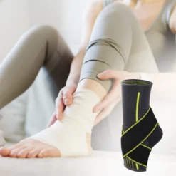 Unique Bargains Adjustable Ankle Support Braces Breathable Achilles Tendon Support For Sports 1 Pcs -Outdoor Sports Series GUEST 758775b6 4ca5 419b 8b48 9e26c9027392