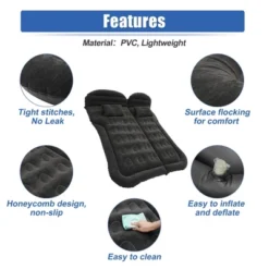 Unique Bargains Car Inflatable SUV Air Mattress Camping Bed Kit With Electric Air Pump -Outdoor Sports Series GUEST 76223b43 23ef 4fa9 8501 8ab24f5d36fe