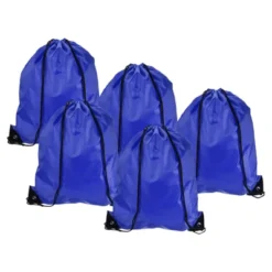 Unique Bargains Gym Sports Outdoor Traveling Nylon Polyester Drawstring Storage Bag 5 Pcs -Outdoor Sports Series GUEST 7708044a 5f62 40f3 a56a e73a64d946a1
