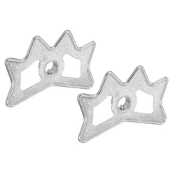 Unique Bargains Aluminum Alloy Rust-Proof Durable Smooth Surface Billiard Bridge Heads 2 Pcs -Outdoor Sports Series GUEST 77394a62 e4e2 45ca b48c ad064972a215
