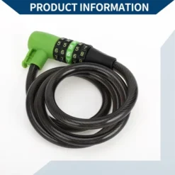 Unique Bargains Extended Bike Padlock Cable Lock Resettable 5 Digit Bike Lock Black Green 1 Set 9 Unique Bargains Extended Bike Padlock Cable Lock Resettable 5 Digit Bike Lock Black Green 1 Set -Outdoor Sports Series GUEST 784deddd 8dab 46cf a652 412079fc53fe