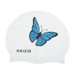 Unique Bargains Silicone Butterfly Pattern Swim Cap 1 Pc -Outdoor Sports Series GUEST 79a02a32 212d 459f 9d87 a888776926f5