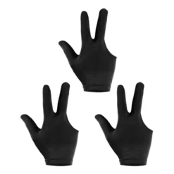 Unique Bargains Polyester Breathable Smooth Touch 3 Fingers Pool Gloves 3 Pcs -Outdoor Sports Series GUEST 79a2890d 0902 4399 89d3 5f907c1b50e3