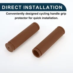 Unique Bargains Bike Handlebar Grips Covers 4.92" Brown 1 Pair -Outdoor Sports Series GUEST 79fd3fd3 b810 46f7 b453 d2fa644b73e3