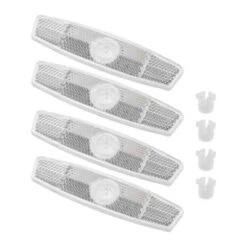 Unique Bargains Bicycle Warning Reflector For Bike Bicycle ABS 4pcs -Outdoor Sports Series GUEST 7b8ef4ac bc0c 454e 82fd cda8b466d921