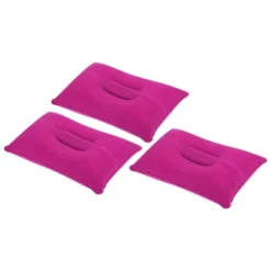 Unique Bargains Neck Support For Hiking Travel Ultralight Flocked Inflatable Camping Pillows 3 Pcs 13.6" X 8.7" -Outdoor Sports Series GUEST 7bb0d29d 2248 42ba b770 00ccb697f696