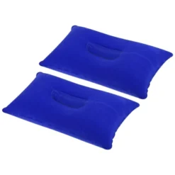 Unique Bargains Neck Support For Hiking Travel Flocked Inflatable Camping Pillows 2 Pcs 15" X 9.5" -Outdoor Sports Series GUEST 7c04589a 1fab 44e9 a0eb 215363a4ca27