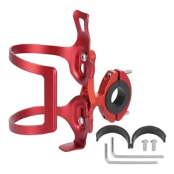 Unique Bargains Single Side Bicycle Water Coffee Drink Cup Bottle Holder Cages Carrier Rack With Base For Mountain Road Bike -Outdoor Sports Series GUEST 7c9370c3 65be 4759 88d6 a34d8287b5bb