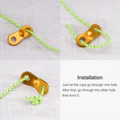 Unique Bargains Aluminum Rope Tensioner Tent Cord Adjuster For Camping Hiking Travel -Outdoor Sports Series GUEST 7d35ee6b fb39 4e7c 9a2c 5a7e86ac15e1