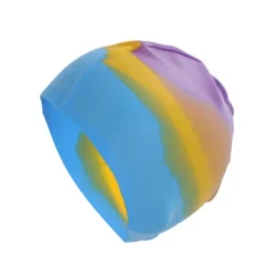 Unique Bargains Silicone Flat Swimming Cap Gray 1 Pc -Outdoor Sports Series GUEST 7d92d407 7912 4603 adf3 dc8db9de240f