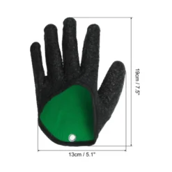 Unique Bargains Waterproof Puncture Resistant Non-Slip Cut-Resistant Fishing Gloves 1 Pc