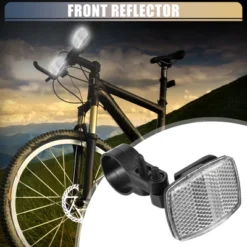 Unique Bargains Handlebar And Seatpost Bicycle Reflectors Kit Bike Safety Warning Reflectors Red White 4pcs -Outdoor Sports Series GUEST 80e9b83c 8cc5 4312 b446 1d36fee2ba88