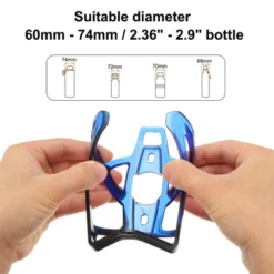 Unique Bargains PC Universal Cycling Bike Water Bottle Holders 2 Pcs With Screws 5.2" -Outdoor Sports Series GUEST 813483fe 1024 47fe 966f 26ae1c50c146