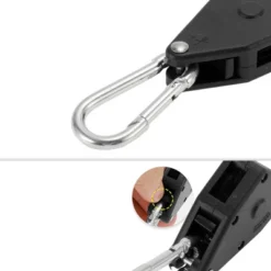 Unique Bargains 1/8" Adjustable Tent Rope Hanger 6 Pcs -Outdoor Sports Series GUEST 818bf142 64f1 40bd bb42 fc1074cf7bac