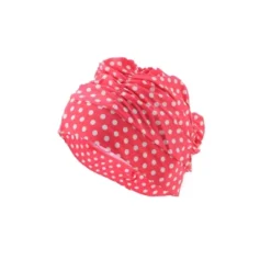 Unique Bargains Polyester Polka Dots Pattern Swim Cap 5.91"x9.25" Red White 1 Pc -Outdoor Sports Series GUEST 81e26868 864b 4936 a34b 9d4dcfc5eb21