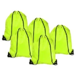 Unique Bargains Gym Sports Outdoor Traveling Nylon Polyester Drawstring Storage Bag 5 Pcs -Outdoor Sports Series GUEST 820f254c dded 49aa a275 4e03718bbef3